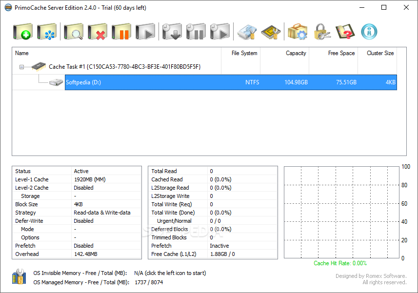PrimoCache Server Edition 4.3 Free Download
